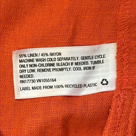 NWOT Linen Blend Shorts - Picture 5 of 5